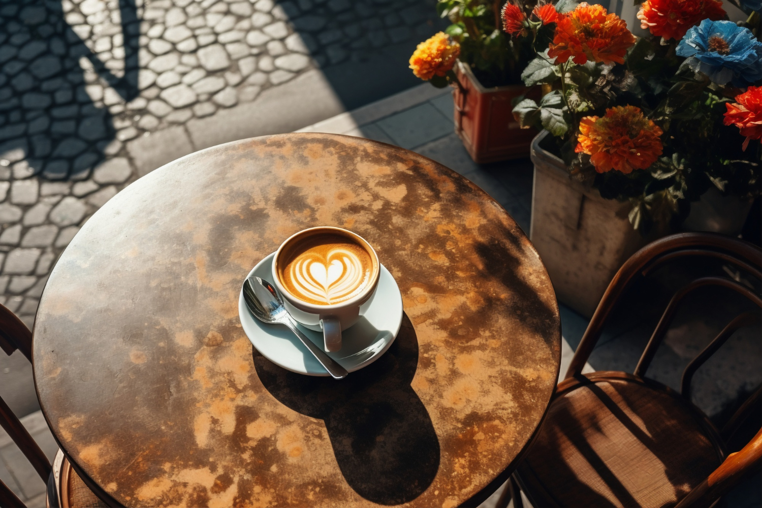 Café và khoảnh khắc thư giãn bên cửa sổ